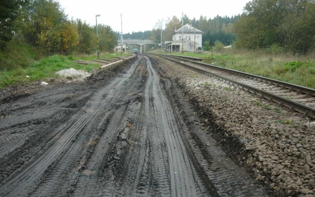 Modernizácia traťového úseku Sklené nad Oslavou – Ostrov nad Oslavou
