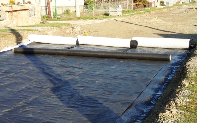 Odvedenie spodnej vody pod miestnou komunikáciou v Turčianskej Štiavničke