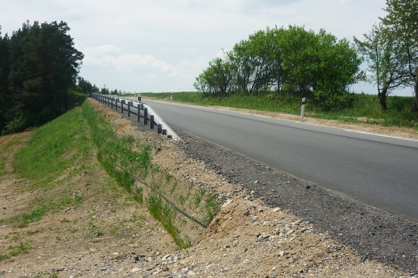 Sanácia zosuvu svahu na ceste I/23 vo Vladislavi