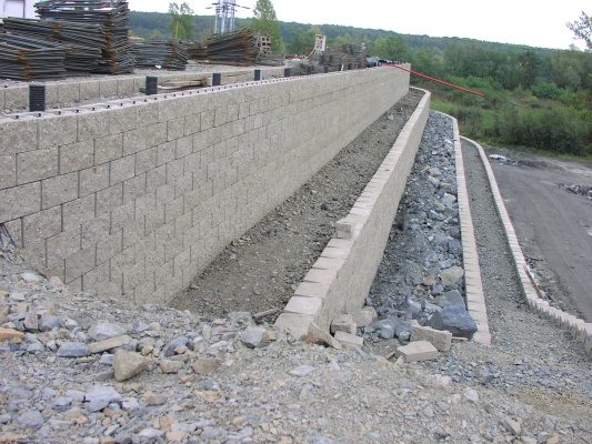 Mostné opory diaľničnej estakády v Ostrave