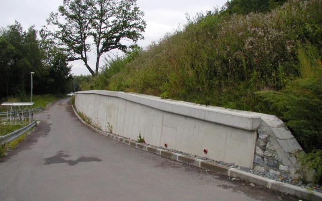 Odvodnenie zárubného múru v Tatenicích