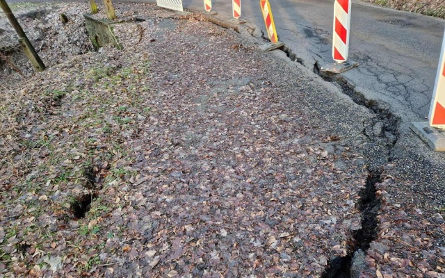 Sanácia zosuvu svahu pri obci Mírová pod Kozákovom