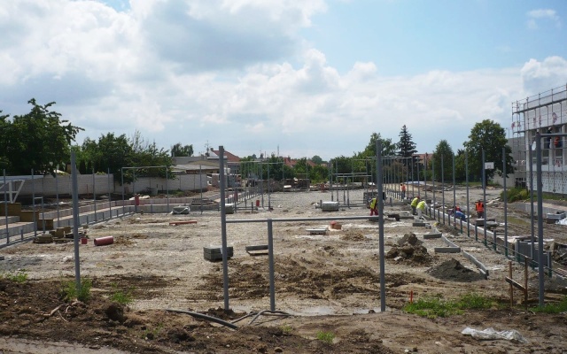 Stabilizácia zemné pláně volejbalového ihriska v Kyjove