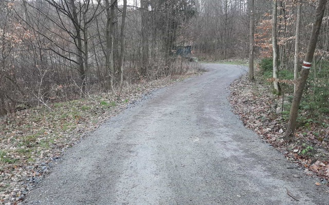 Zvýšenie únosnosti lesnej cesty pri Rudici v Moravskom krase