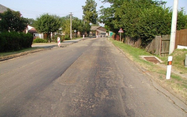 Rekonštrukcia krytu vozovky v Ronově nad Sázavou