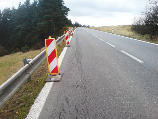 Sanácia zosuvu svahu na ceste I/23 vo Vladislavi