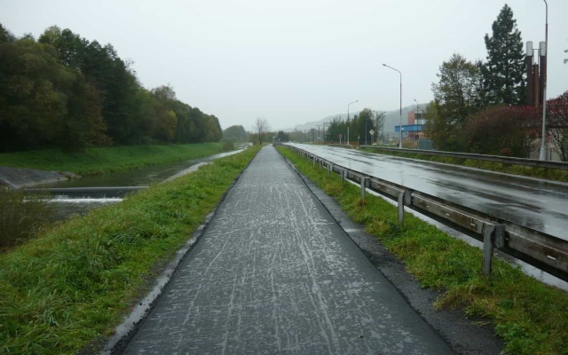 Stabilizácia pod cyklotrasou Strecha Európy