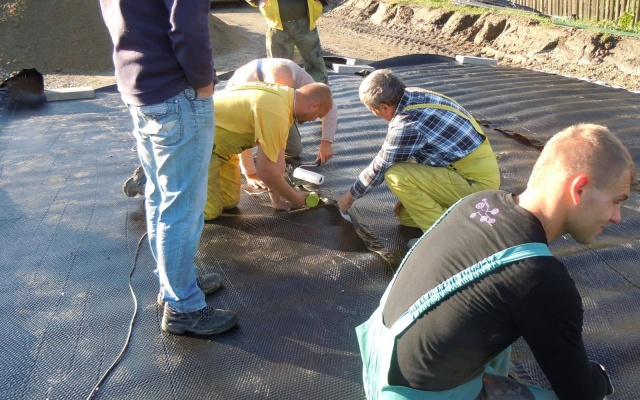 Odvedenie spodnej vody pod miestnou komunikáciou v Turčianskej Štiavničke