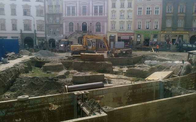 Rekonštrukcia Dolného námestí v Olomouci