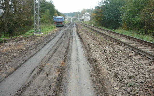 Modernizácia traťového úseku Sklené nad Oslavou – Ostrov nad Oslavou
