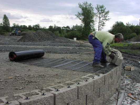 Mostné opory diaľničnej estakády v Ostrave