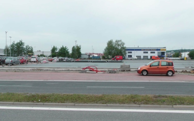 Vystuženie vrstiev parkoviska v areáli Škoda v Mladé Boleslavi