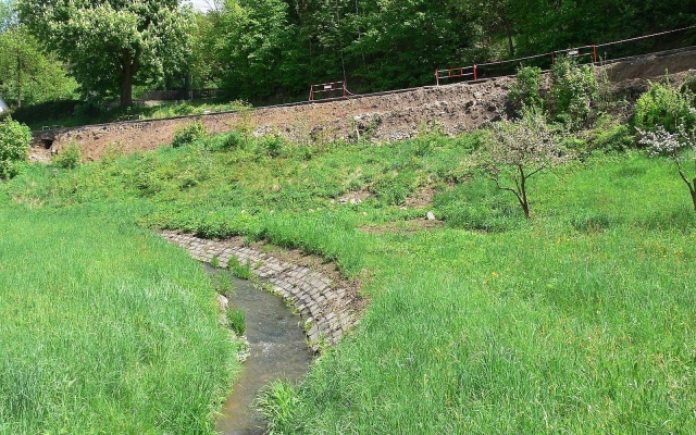 Sanácia nestabilného svahu na ceste I/19 v Přibyslavi