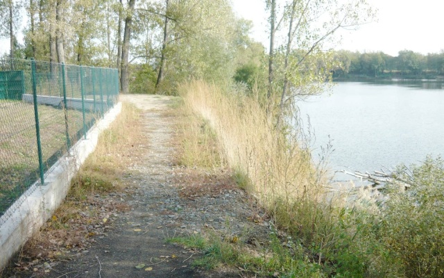 Sanácia erodovaných svahov ťažobnej jamy Hliník v Ratíškovicích