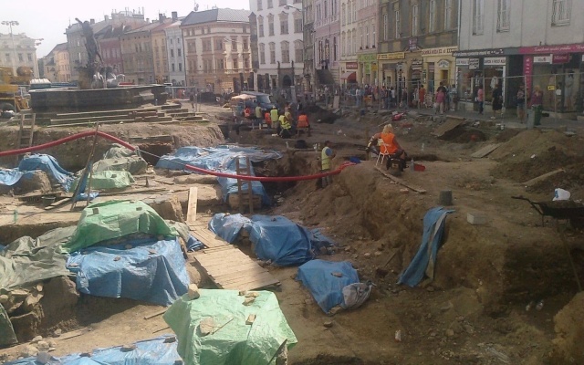 Rekonštrukcia Dolného námestí v Olomouci