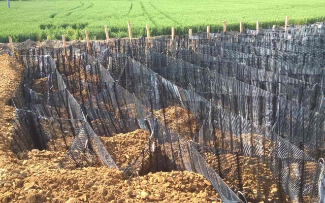 Založenie násypového telesa – Nové Veselí – obchvat