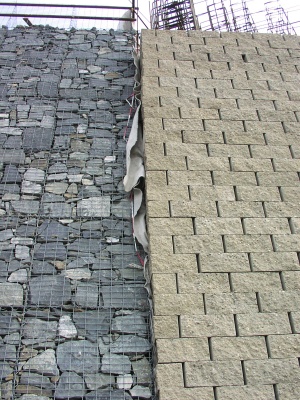 Mostné opory diaľničnej estakády v Ostrave