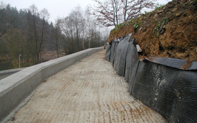 Odvodnenie zárubného múru v Tatenicích