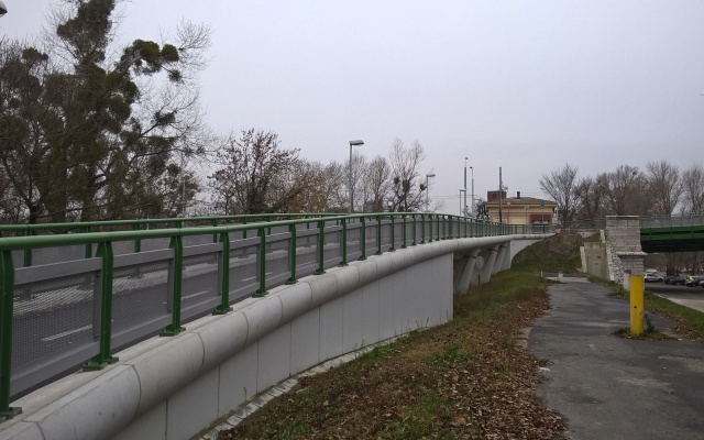 Bratislava, nosný systém MHD, rampa pre cyklistov