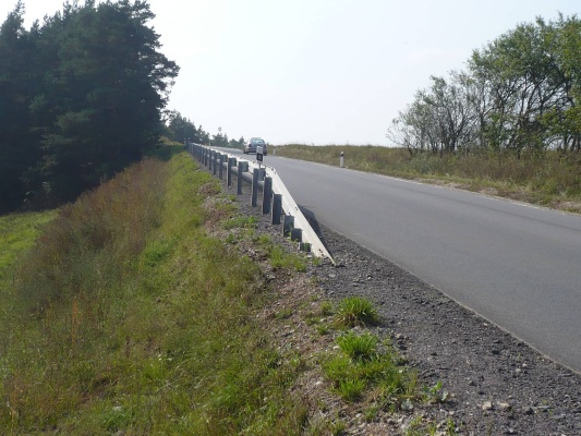 Sanácia zosuvu svahu na ceste I/23 vo Vladislavi