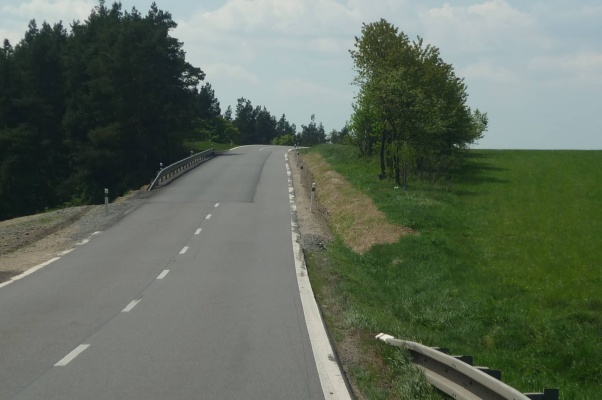 Sanácia zosuvu svahu na ceste I/23 vo Vladislavi