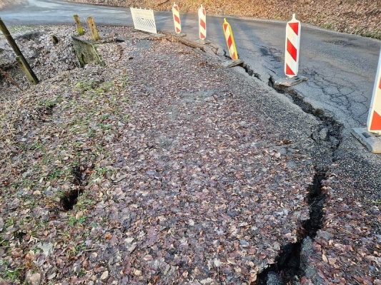 Sanácia zosuvu svahu pri obci Mírová pod Kozákovem