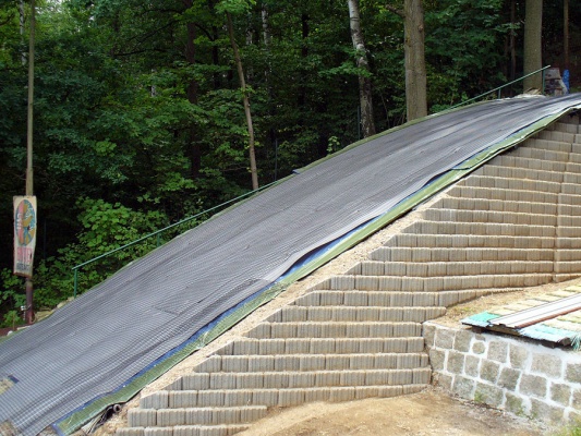 Netradičné využitie geomreží