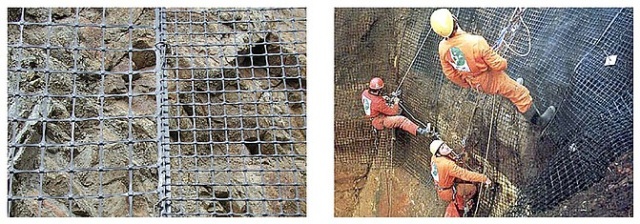 Protierózna ochrana zemných telies a skalných stien