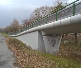 Bratislava, nosný systém MHD, rampa pre cyklistov