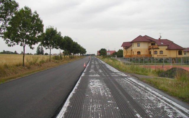 Rekonštrukcia krytu vozovky v Ronově nad Sázavou