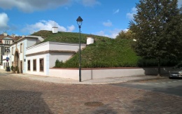 Spevnené vystužené svahy Písecké brány v Prahe