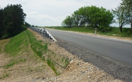 Sanácia zosuvu svahu na ceste I/23 vo Vladislavi