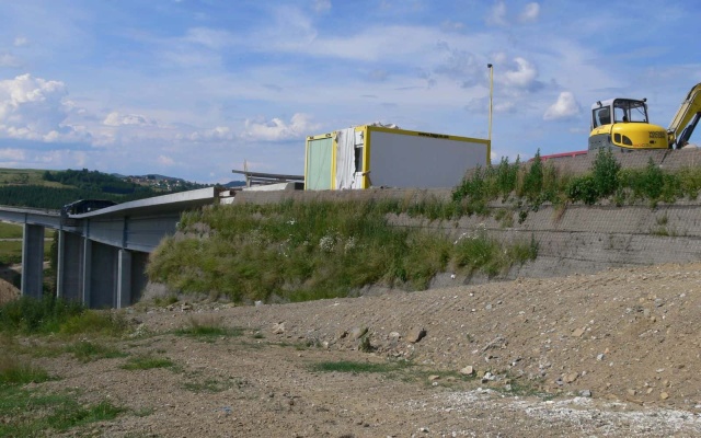 Vyztužené svahy pod diaľnicou D3 v úseku Svrčinovec – Skalité