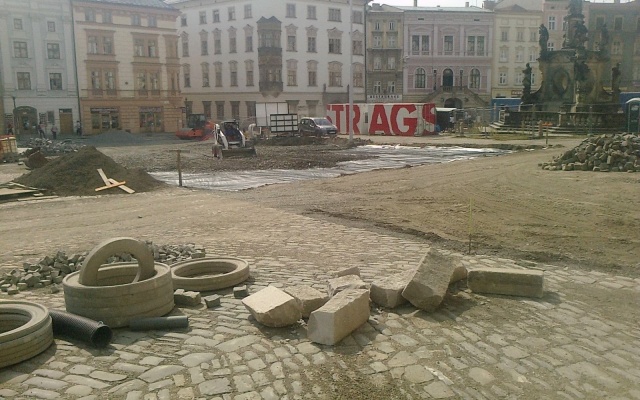 Rekonštrukcia Dolného námestí v Olomouci