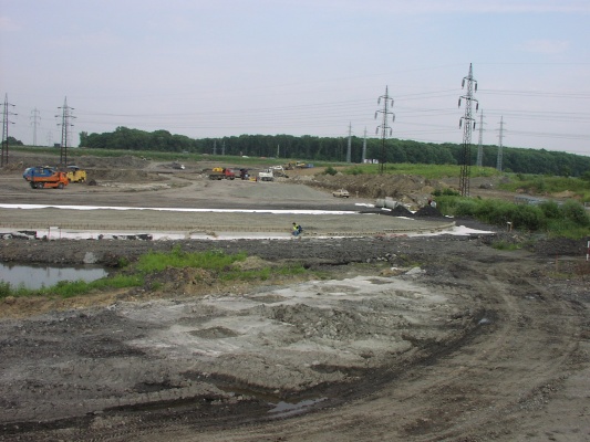 Mostné opory diaľničnej estakády v Ostrave