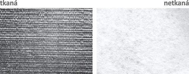 Správanie geotextílií a geomreží v podkladných vrstvách