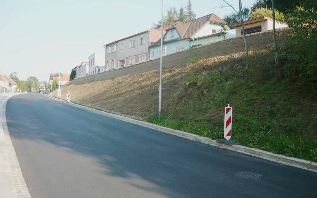 Rekonštrukcia ulice Kapetova v Dačicích