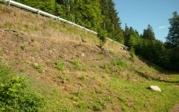 Sanácia zosuvu svahu cesty II/357 pri Strachujove