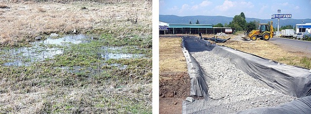 Alternatívne založenie haly predajne elektrospotrebičov v Ústí nad Labem