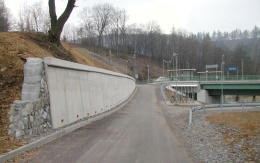 Odvodnenie zárubného múru v Tatenicích