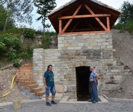 Protierózna ochrana svahu okolo historickej pivnice v Poříčí u Litomyšle