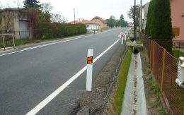 Rekonštrukcia a spevnenie krajnice v Nové Vsi pri Světlé nad Sázavou