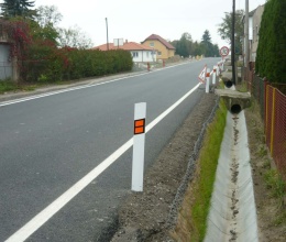Rekonštrukcia a spevnenie krajnice v Nové Vsi pri Světlé nad Sázavou