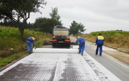 Rekonštrukcia krytu vozovky v Ronově nad Sázavou