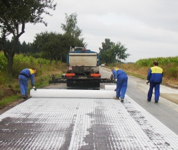 Rekonštrukcia krytu vozovky v Ronově nad Sázavou