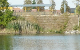 Sanácia erodovaných svahov ťažobnej jamy Hliník v Ratíškovicích