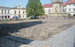 Stabilizácia podkladových plôch námestí v Uničove