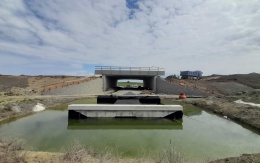 Vystužené krídla mostu na diaľnici D35, Časy - Ostrov