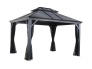 Záhradný altánok – Mykonos 1216 (antracit)